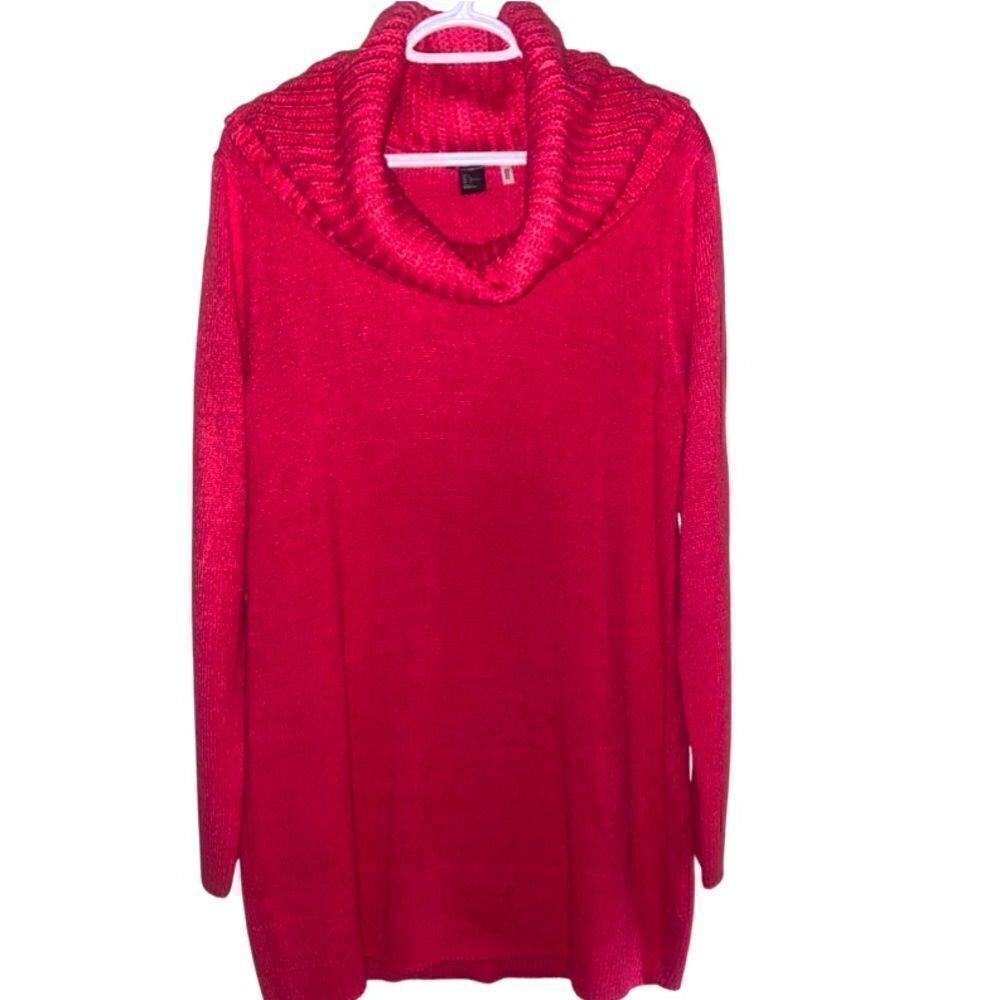 Sweater – Size Large H&M Pink Knitted Cowl Neck - Picture 2 of 3